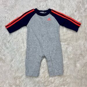 Adidas Infant Long Sleeve Romper - 3m